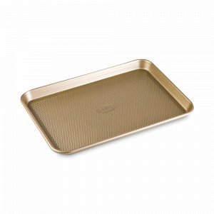 Форма для запекания прямоугольная, 38.7 х 26 см, сталь углеродистая, золотистый, серия Gold Baking, WO HOME, Германия, Gold Baking WO HOME