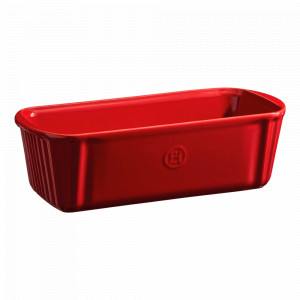 Керамическая форма для кекса, 27,5 х 13 см, гранат, EMILE HENRY, Франция, EMILE HENRY (Франция)