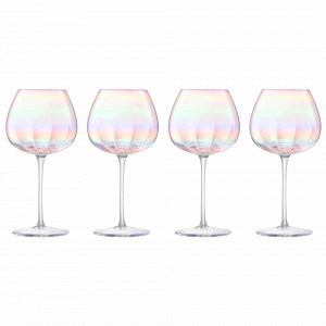 Набор из 4-х бокалов для красного вина, 460 мл, стекло, перламутровый, серия Pearl, LSA International, Великобритания, LSA International (Великобритания)