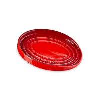 Подставка под ложку, 16 х 12 см, керамика, красный, серия Cerise, LE CREUSET, Франция