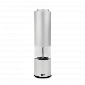 Мельница электрическая для перца и соли, eMill.3, размер: 21,5 x 5 см, цвет - светло-серый, серия eMill, ADHOC, Германия, ADHOC (Германия)