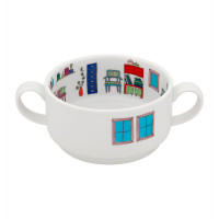 Набор из 3-х детских суповых чашек «Домик», фарфор, декор, VISTA ALEGRE, Португалия_00806300060232754361.jpg