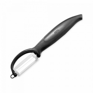 Овощечистка Ceramo, 19 см, керамика, пластик, черный, GEFU, Германия, GEFU (Германия)