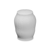 Перечница , 7 см, фарфор, белый, серия Недекорированный, BERNADOTTE, Чехия