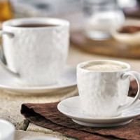 Пара кофейная Crystal, 100 мл, фарфор, белый, WALMER, Великобритания_00812230038542574392.jpg