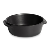 Форма - мини круглая для запекания, керамика, 600 мл, базальт, серия Solo, EMILE HENRY, Франция