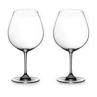 Набор из 2-х бокалов (фужеров) для красного вина BURGUNDY/PINOT NOIR, 700 мл, 21 см, хрусталь, серия Vinum, RIEDEL, Австрия, 