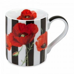 Кружка «Madame Petite - полосы», 370 мл, фарфор, декор, KOENITZ, Германия, Кружки фарфоровые