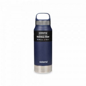 Термобутылка, 650 мл, нержавеющая сталь, серия Hydrate, SISTEMA, Новая Зеландия, SISTEMA (Новая Зеландия)