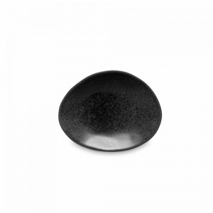 Тарелка пирожковая Matte black, 15.4 х 12 см, керамика, черный, серия Livia, COSTA NOVA, Португалия, Тарелки хлебные