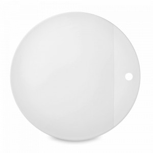 Доска сервировочная круглая Pierre De Lune, 29 см, керамика, белый, серия Bahia, GUY DEGRENNE, Франция, Предметы сервировки GUY DEGRENNE