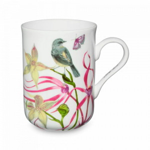 Кружка Малиновка, 330 мл, фарфор, белый, декор, серия Lyric, MAXWELL WILLIAMS, Австралия, Lyric MAXWELL & WILLIAMS