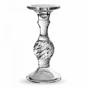 Подсвечник, 25 см, стекло, прозрачный, Rasteli, Бельгия, RASTELI (Бельгия)