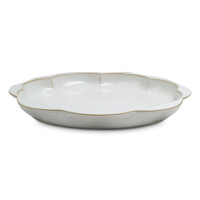 Блюдо круглое Cream, 31 см, каменная керамика, кремовый, серия Essential Asia, ROOMERS TABLEWARE, Нидерланды