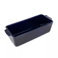 Форма для хлеба, 31 х 11 см, 2 л, керамика, синий, серия Blue, PEUGEOT CERAMIC, Франция, 
