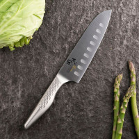 Нож кухонный, поварской Сантоку, 16.5 см, серия Seki Magoroku Shoso, KAI, Япония_00810350060179338981.jpg