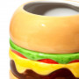 Ваза для цветов Burger, 18 см, керамика, серия Fast Food, DOIY, Испания_00819740048431096543.jpg