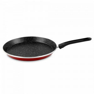 Сковорода блинная, 28 см, сталь, стеклоэмаль, красный, серия Cerise Pierre, VITRINOR, Испания, Сковороды блинные