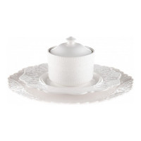 Сахарница Vivien, 280 мл, фарфор, белый, WALMER, Великобритания_00812230039117626078.jpg