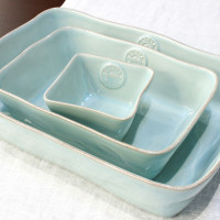 Блюдо прямоугольное для запекания Turquoise, 35 х 25 см, керамика, голубой, серия Nova, COSTA NOVA, Португалия_00815340049384068029.jpg
