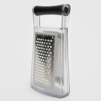 Металлическая терка из нержавеющей стали с контейнером, нержавеющая сталь/пластик, серия Technicus Square, WESTMARK, Германия_00776610067513353675.jpg