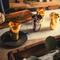 Чашка с блюдцем для эспрессо, 100 мл, цвет-золотой/черный, серия Unik, EISCH, Германия_00814470034287247804.jpg