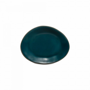 Тарелка овальная закусочная Sea, 20 х 16 см, керамика, морская волна, серия Stacked Organic, COSTA NOVA, Португалия, COSTA NOVA (Португалия)