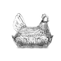 Блюдо на 10 яиц с крышкой Курочка, 28 см, стекло, DECOR DE TABLE, Россия_00820430048678001811.jpg