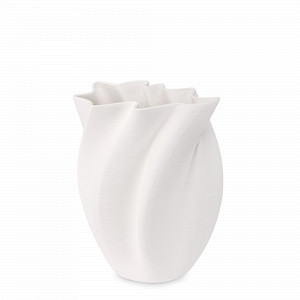 Ваза настольная Фортуна, 29 см, керамика, белый, серия Home, DECOR DE TABLE, Китай, Home DECOR DE TABLE