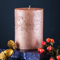 Свеча цилиндрическая, 13 см, кремовый металлик, Luz Your Senses, Бельгия_00813090038136016324.jpg