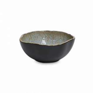 Салатник порционный Brown, 14 см, каменная керамика, коричневый, серый, серия Rock, ROOMERS TABLEWARE, Нидерланды, Салатники из керамики