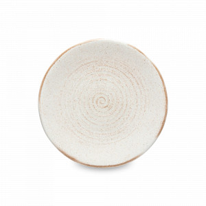 Тарелка закусочная Cream, 22 см, керамика, белый, бежевый, серия Vermont, COSTA NOVA, Португалия, Vermont (Casafina) COSTA NOVA