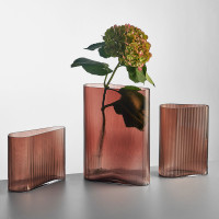 Ваза Туман, 29 см, хрусталь, карамельная, NUDE GLASS, Турция_00813890074700722829.jpg