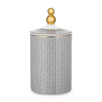 Банка для хранения, 13 мл, фарфор, декор, серия Вола, MIX&amp;MATCH HOME, Китай, 
