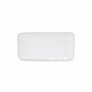 Блюдо прямоугольное White, 22 х 11 см, керамика, белый, серия Beja, COSTA NOVA, Португалия, Блюда сервировочные, менажницы