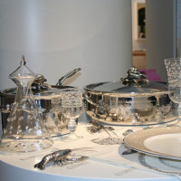 Сотейник из нержавеющей стали, диаметр: 26 см, объем: 5 л, крышка с посеребренной декорированной ручкой, серия Opus Prima, RUFFONI, Италия_00776410072871292969.jpg