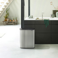 Контейнер для мусора, 60 л, нержавеющая сталь, стальной, серия BO TOUCH BIN, BRABANTIA, Бельгия_00801470052701433395.jpg