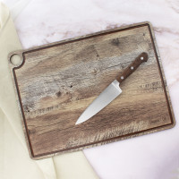 Доска разделочная c желобом, 42х31см, дуб мореный, композитный материал, серия ProFashion, ComposeEat, Россия_00816220043645757201.jpg