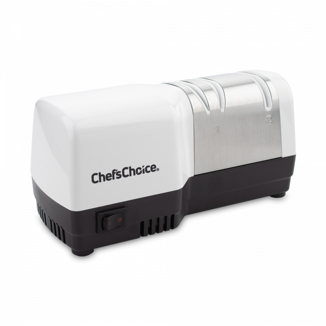 Точилка электрическая для заточки ножей, цвет белый, серия Knife sharpeners, Chef