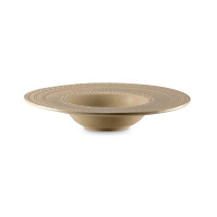 Тарелка для пасты Beige, 27 см, 300 мл, керамика, бежевый, серия Skalistos, LE COQ, Италия