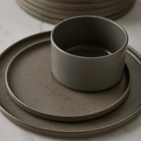 Салатник порционный Oak, 12.6 см, керамика, коричневый, серия Redonda, COSTA NOVA, Португалия_00814360039585442717.jpg