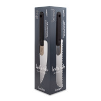 Набор ножей 4 предмета, цвет рукояти - черный, серия Chopping boards and Knives, TREBONN, Италия_00816280051445471245.jpg