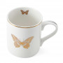 Кружка Butterflies, 280 мл, фарфор, белый, золотистый, серия Mikasa Hampton, KITCHEN CRAFT, Великобритания_00817710057303584197.jpg