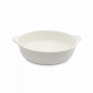 Форма круглая для запекания, 23 см, 1.55 л, керамика, бежевый, серия Baker, ANNA LAFARG, Китай, Керамическая посуда для запекания в духовке