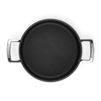 Кастрюля с крышкой, 18 см, алюминий, стекло, черный, серия No Colour, LE CREUSET, Франция_00802980037518685112.jpg