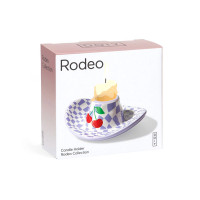 Подсвечник на одну свечу Cowboy Hat, 4 см, керамика, лиловый, серия Rodeo, DOIY, Испания_00819740050768754091.jpg