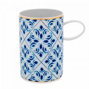 Кружка , 400 мл, фарфор, декор, серия Transatlantica, VISTA ALEGRE, Португалия, Большие кружки