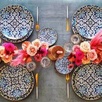 Тарелка десертная, 20 см, фарфор, декор, серия Transatlantica, VISTA ALEGRE, Португалия_00806550062454515797.jpg