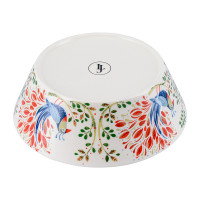 Салатник Fantail Bird, 900 мл, 19.2 см, фарфор, белый, декор, серия Birds of Paradise, LIBERTY JONES, Россия_00814630035341624527.jpg