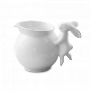 Молочник, 250 мл, фарфор, белый, серия Воришки, CLAYSTREET, Россия, CLAYSTREET (Россия)